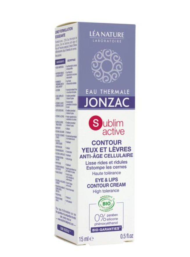 Jonzac Sublimactive Крем для кожи контура глаз и губ, крем, 15 мл, 1 шт.