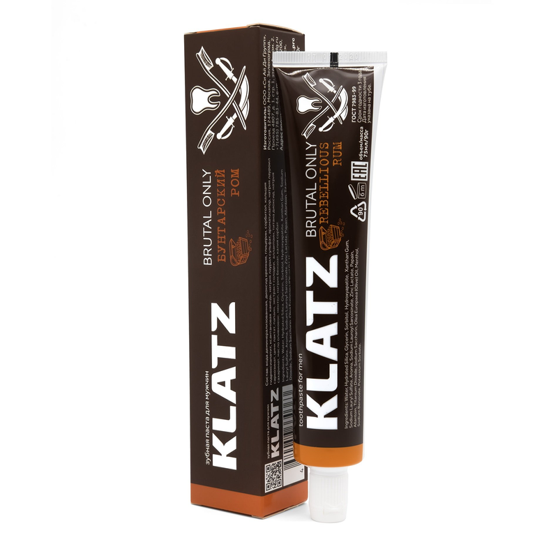 фото упаковки Klatz Brutal Only Зубная паста для мужчин