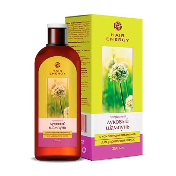 фото упаковки Hair Energy Луковый шампунь с витаминами