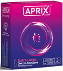 Презервативы Aprix Extra Large, презерватив, увеличенного размера, 3 шт.