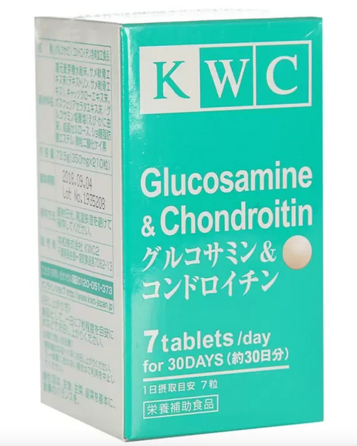 KWC Глюкозамин и Хондроитин, таблетки, 210 шт.